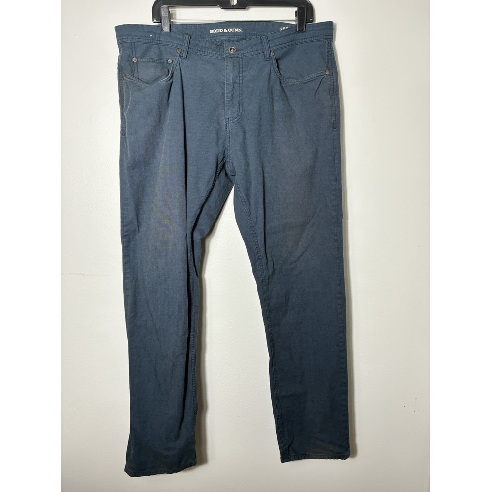 rodd and gunn Straight Leg Chino Pants Men's 38R Blue Preppy Office